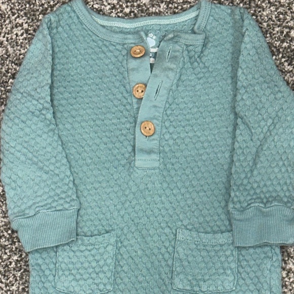Baby Boys' Sweater Romper - Picture 2 of 5